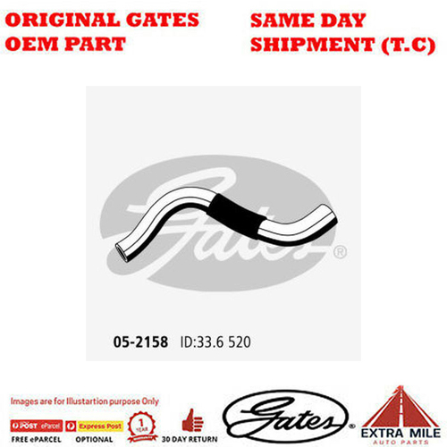 Gates Radiator Hose - 05-2158