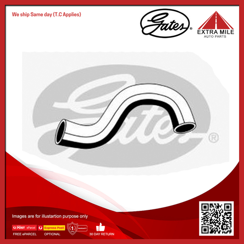 Gates Radiator Hose Upper Lower For Hyundai Imax / H-1 TQ 2.5L CRDi D4CB