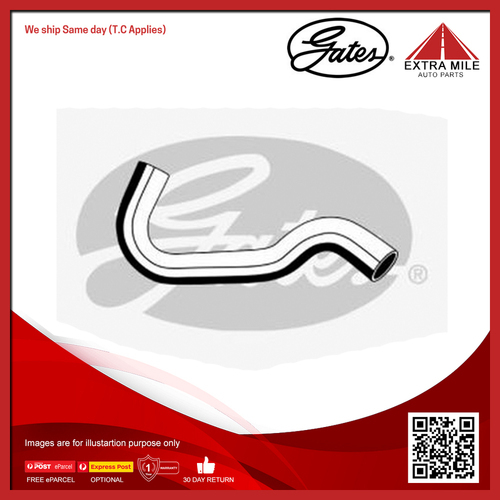 Gates Radiator Hose Upper Lower For Holden Statesman WM 3.6L V6 LLT Sedan