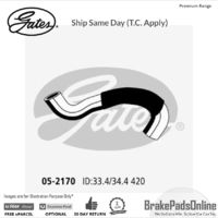 Gates Radiator Hose For HOLDEN ASTRA Diesel 1.9L/110KW
