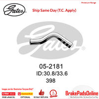Gates Radiator Hose For FORD AUSTRALIA COURIER Petrol Engine 4.0L RWD/AWD