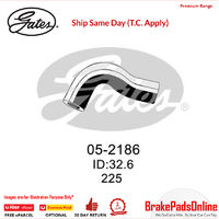 Gates Radiator Hose For HOLDEN BARINA/SEAT TOLEDO/VW GOLF