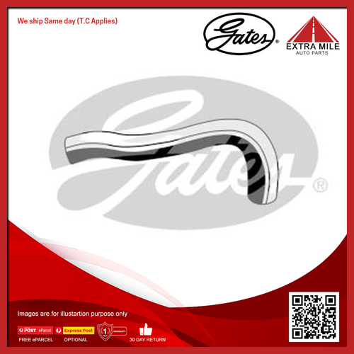Gates Radiator Hose Upper Lower For Nissan Dualis/Dualis + 2 J10 2.0L MR20DE SUV