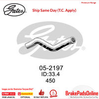 Curved Radiator Hose 05-2197 for NISSAN Pathfinder R51M Fitting Position : Upper