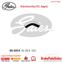 Curved Radiator Hose 05-2214 for SUZUKI Jimny SN413 Fitting Position : Lower/Engine To Pipe