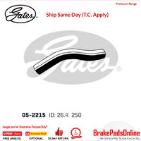 Curved Radiator Hose 05-2215 for SUZUKI Jimny SN413 Fitting Position : Lower/Radiator To Pipe