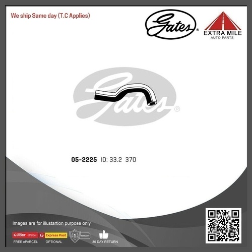 Gates Curved Hose For Suzuki Liana 1.6L/1.8L M16A/M18A RH,ER Petrol-05-2225