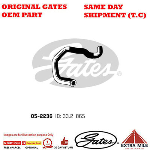 Curved Radiator Hose For NISSAN NAVARA Diesel 2.5L