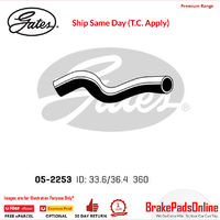 Curved Radiator Hose 05-2253 for FORD Australia Transit VF Fitting Position : Lower