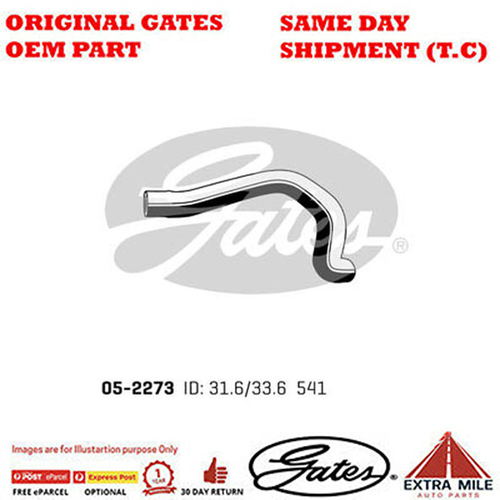 Curved Radiator Hose For FORD AUSTRALIA RANGER Petrol Engine 2.5L