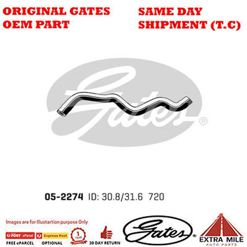 Curved Radiator Hose For FORD AUSTRALIA RANGER Petrol Engine 2.5L