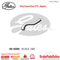Curved Radiator Hose 05-2330 for MITSUBISHI Triton MQ Fitting Position : Upper