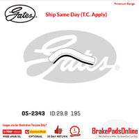 Gates Curved Radiator Hose For NA 1.6L/2.8L B6ZE,B64F,BPF1,BP (DOHC)