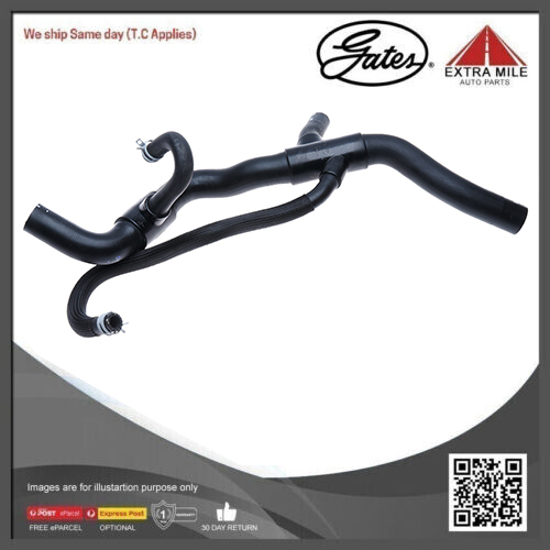 Gates Curved Radiator Hose For Volvo C30 T5, T7 533 2.5L  Petrol Engine FWD Hatchback