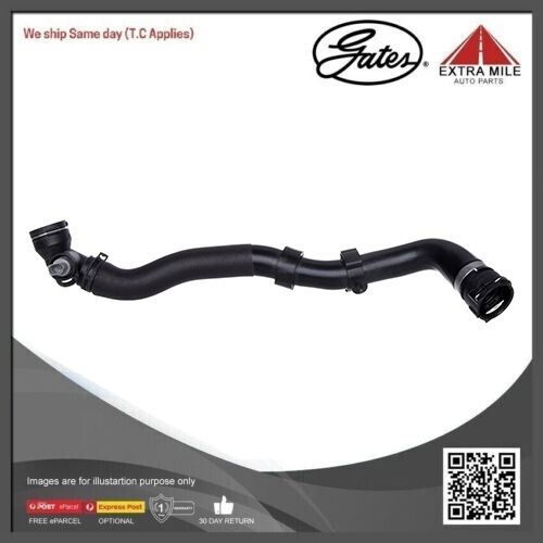 Gates Curved Radiator Hose For Audi TT TFSI, CESA, 8J3, 2.0L   Petrol Engine FWD Coupe 