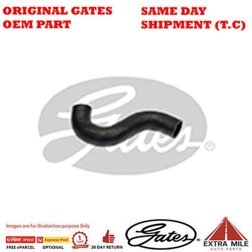 Gates Radiator HOSE For HOLDEN BARINA Petrol Engine 1.4L - 05-2538