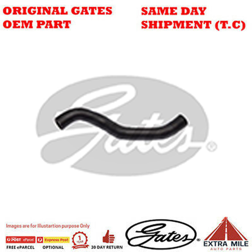 Gates Radiator HOSE For HOLDEN BARINA Petrol Engine 1.4L - 05-2539