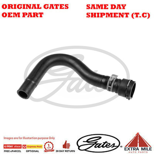 Gates Radiator HOSE For Volkswagen GOLF Diesel 2.0L - 05-2545