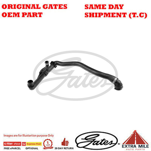 Gates Radiator HOSE For Volkswagen GOLF Diesel 2.0L - 05-2548
