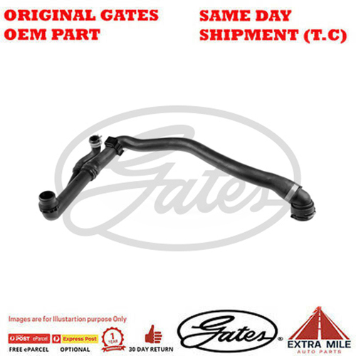Gates Radiator HOSE For Volkswagen GOLF Diesel 2.0L - 05-2548