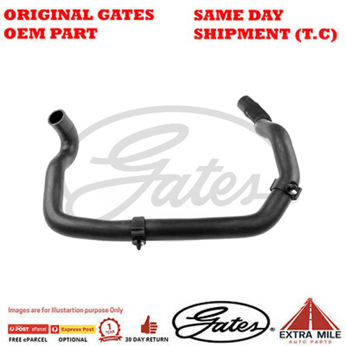 Gates Radiator HOSE For Volkswagen UP! Petrol Engine 1.0L - 05-2569