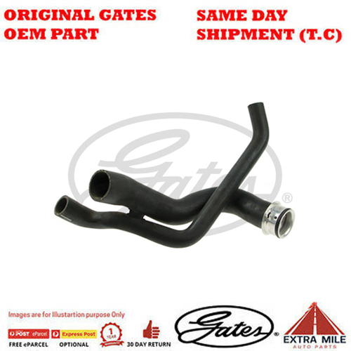 Gates Curved Radiator Hose For Mercedes-Benz Sprinter 3,5-t RWD Van 2.1L Diesel