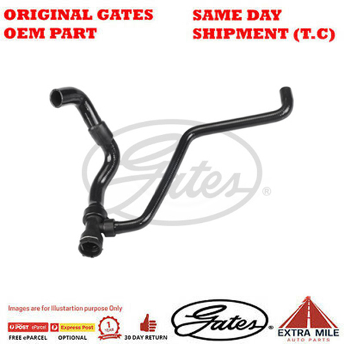 Gates Radiator HOSE For AUDI A4 Petrol Engine 1.8L - 05-2596
