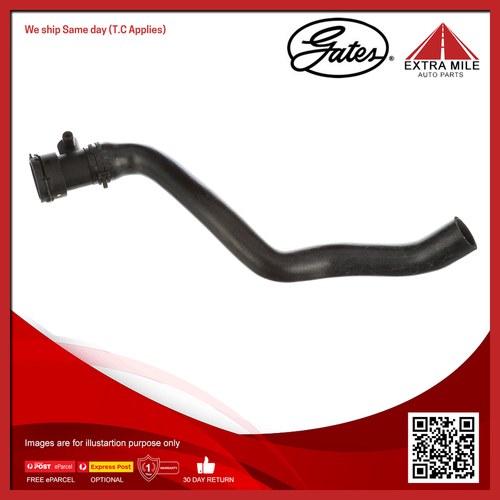 Gates Radiator Hose For Audi A5  8F7, 8TA 2.0L CDNB, CDNC, CPMA,CAEB, CAEA