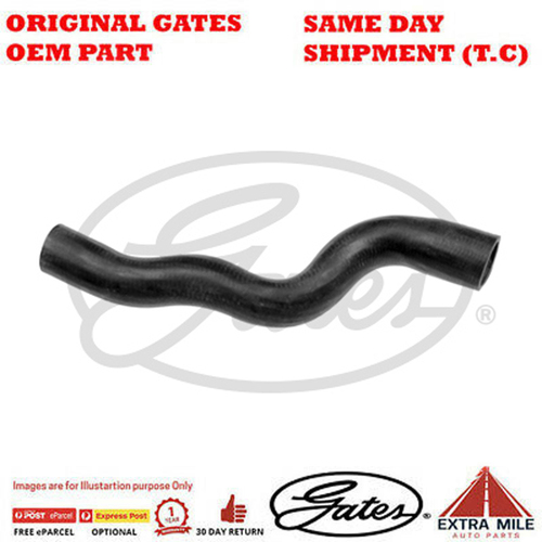Gates Radiator Hose For PEUGEOT 407 Diesel 2.0L FWD 05-2733