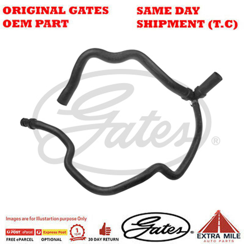 Gates Radiator Hose For PEUGEOT 407 Diesel 2.0L FWD