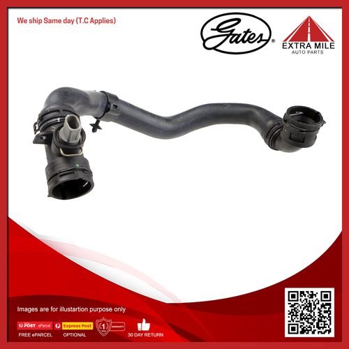 Gates Radiator Hose For Audi Tt 8J3, 8J9 2.0L BWA, CDLB, 8J3 Coupe