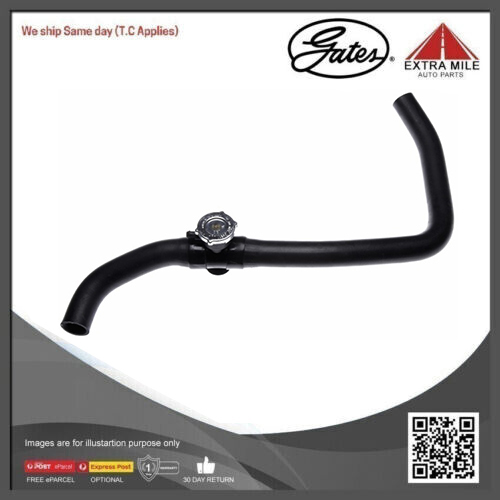 Gates Radiator Curved Hose For Dodge Caliber EBA 1.8L Petrol Engine FWD Hatchback 