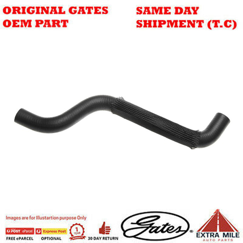Gates Radiator Hose For VOLVO C30/C70/S40/V50 Petrol Engine 2.5L FWD