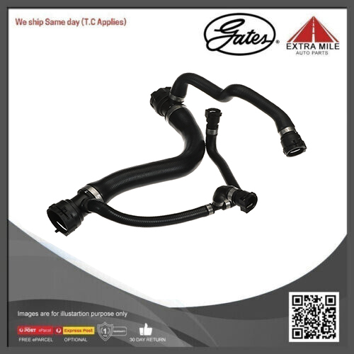 Gates Curved Radiator Hose For BMW 7  N62,B36,E66,E65,E67  3.6L Petrol Engine RWD Sedan