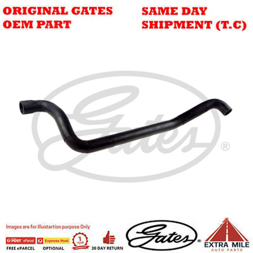 Gates Radiator Hose For VW TRANSPORTER / CARAVELLE Petrol Engine 2.5L 05-3335