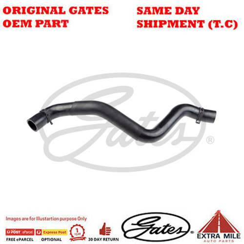 Gates Radiator Hose For VOLVO C30/C70/S40/V50 Petrol Engine 2.5L/2.4L FWD