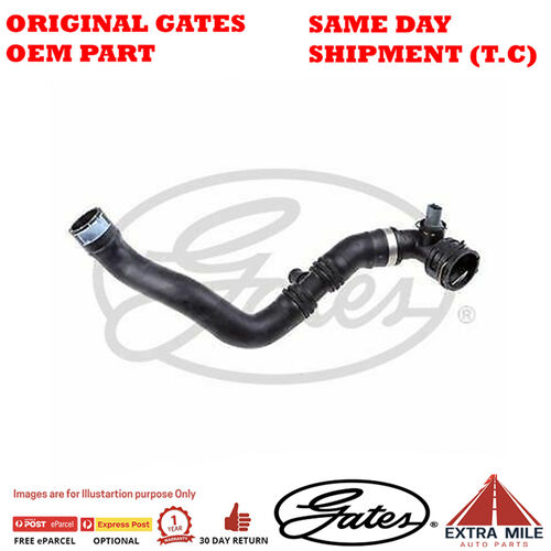 GATES RADIATOR HOSE For AUDI Q7 Quattro Diesel 3.0 11/2007-08/2015