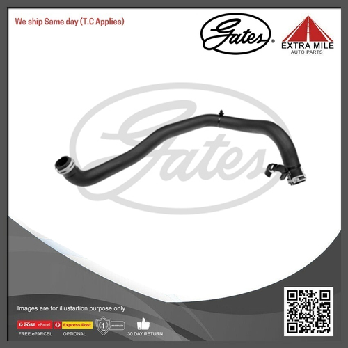 Gates Radiator Hose For Ford Fiesta Petrol Engine 1.0L M1JE WZ FWD