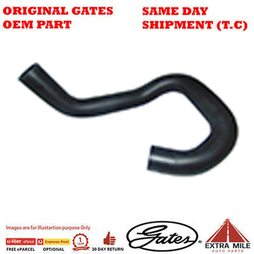 Gates Radiator Hose For MITSUBISHI LANCER Petrol Engine 2.0L FWD 05-3996