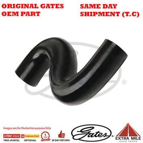 Gates Radiator Hose For PEUGEOT 206 Petrol Engine 1.4L FWD 05-4011
