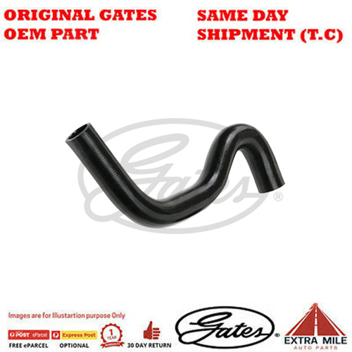 Gates Radiator Hose For PEUGEOT 206 Petrol Engine 1.4L FWD 05-4012
