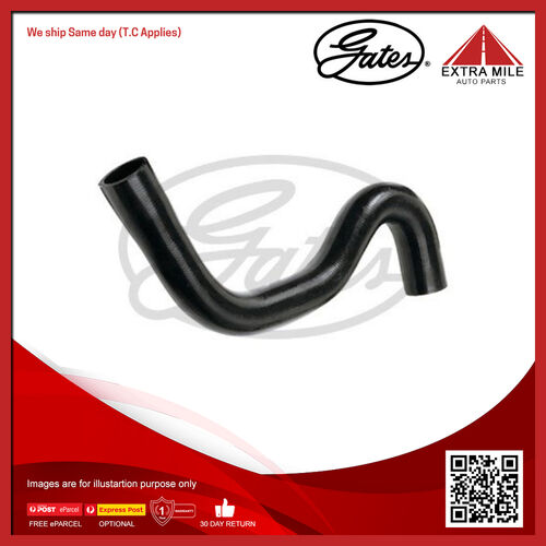 Gates Radiator Hose For Peugeot 206 XR 1.4L Petrol TU3JP, TU3JP2