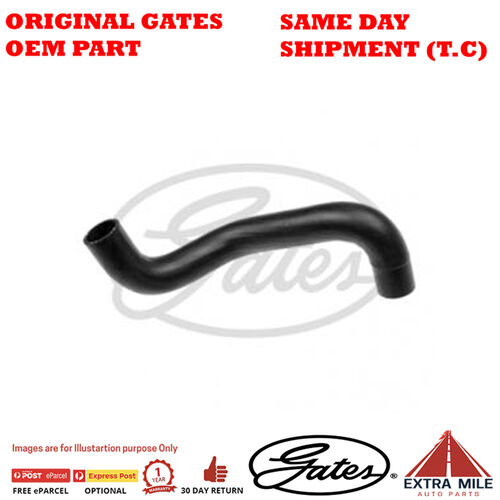 GATES RADIATOR HOSE For TOYOTA Avensis Estate/Wagon Petrol 2.0 11/2008-10/2018