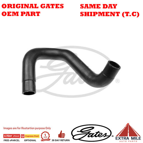 GATES RADIATOR HOSE For TOYOTA Avensis Estate/Wagon Petrol 2.0 11/2008-10/2018