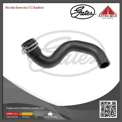 Gates Radiator Hose For Renault Captur  Petrol Engine 0.9L H4B 408 J5 FWD