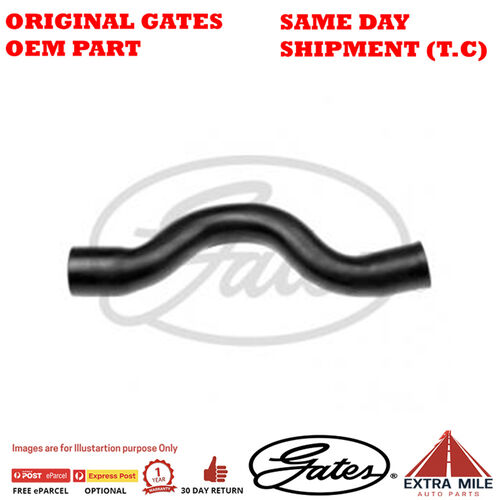 GATES RADIATOR HOSE For PEUGEOT 207 CC Petrol 1.6 11/2006-10/2013