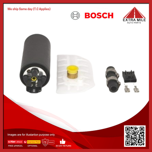 Bosch Pump Fuel Elec Assly For BMW 316i, 318i, 320i, 325i,iS, 318iS, 320iA, 325E