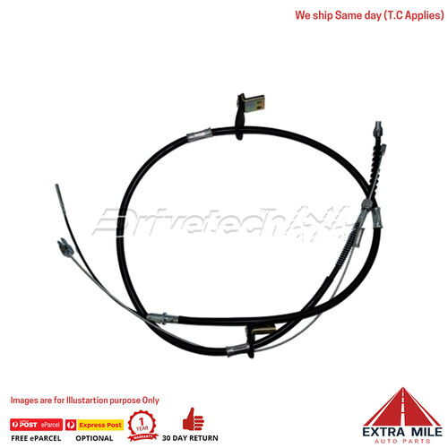 for TOYOTA Landcruiser HJ75 11/84-1/90 Cables; Cable Park Brake (072-014296-3)