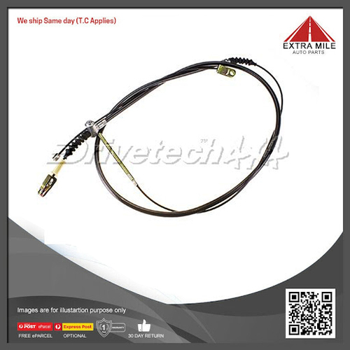 Rear Hand Brake Cable RN & LN46 For Toyota Hilux RN46R 2.0L - 072-014319