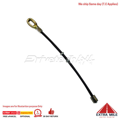 Wire-Park Brake for TOYOTA Landcruiser HJ75 11/84-1/90 (072-015293)